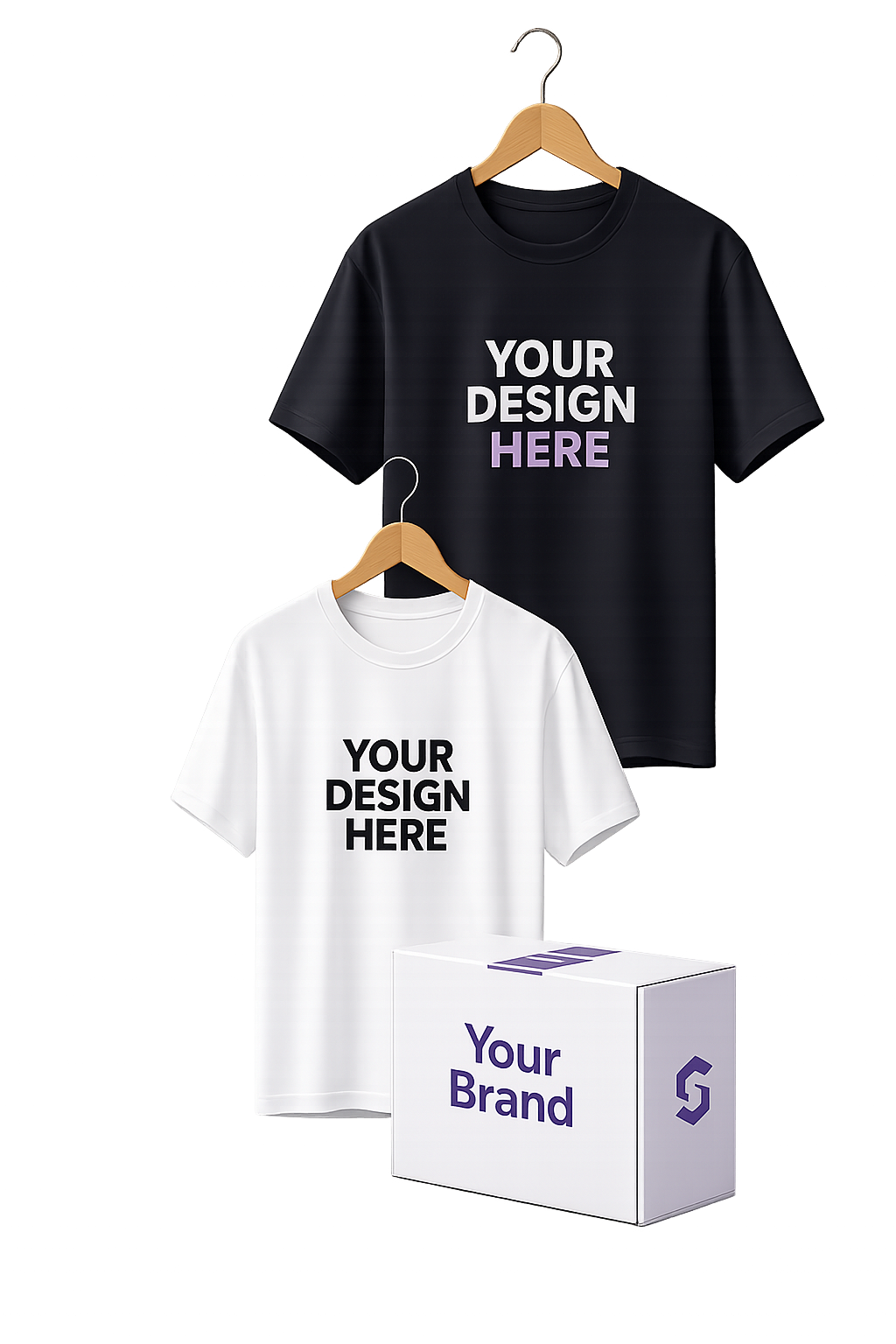 Private label t-shirt bundle